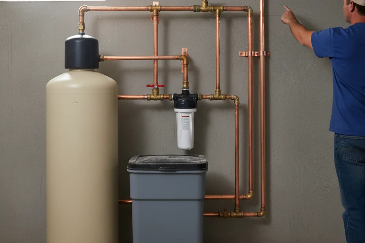 Whole-house water treatment system installed in Bronx